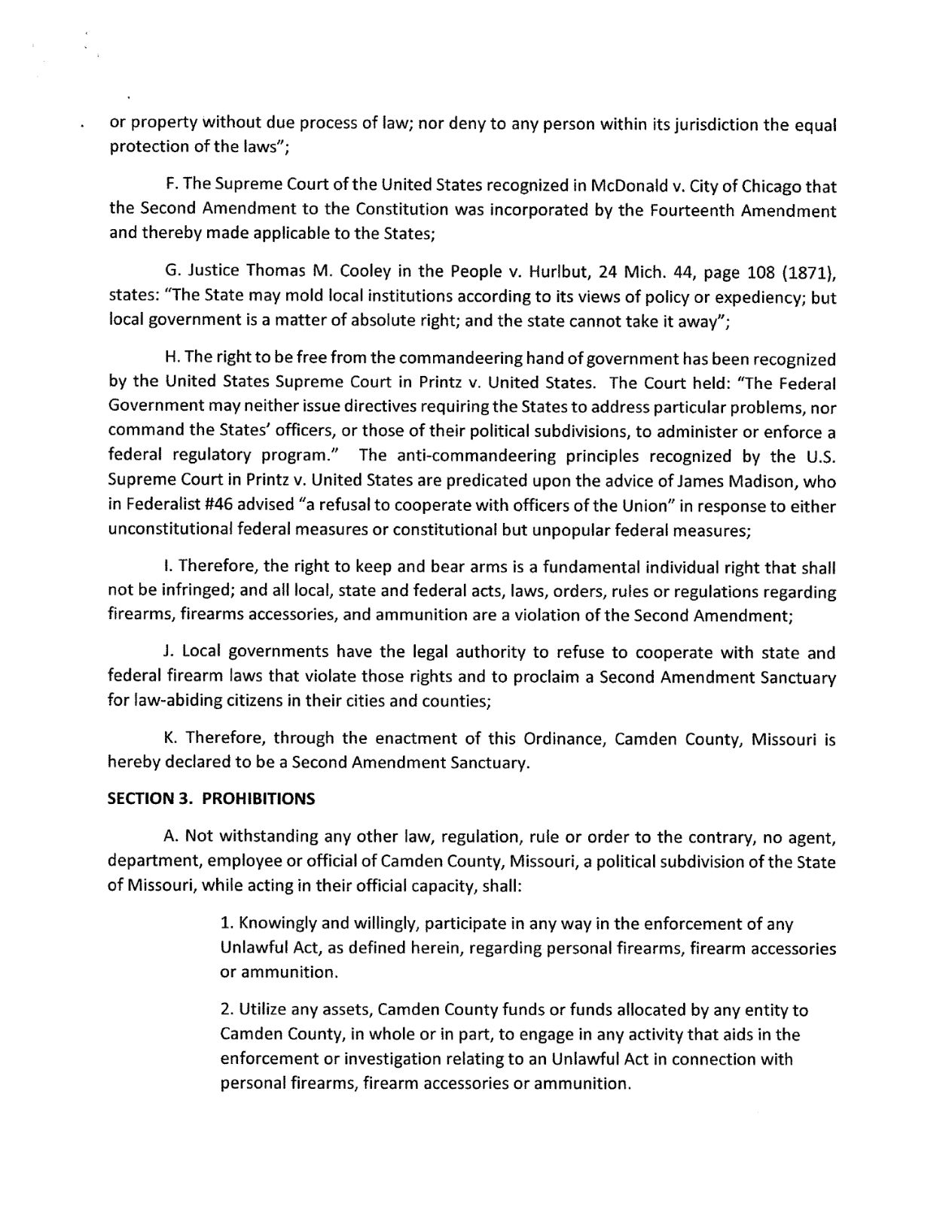 Camden County Second Amendment Sanctuary Ordinance pg-2