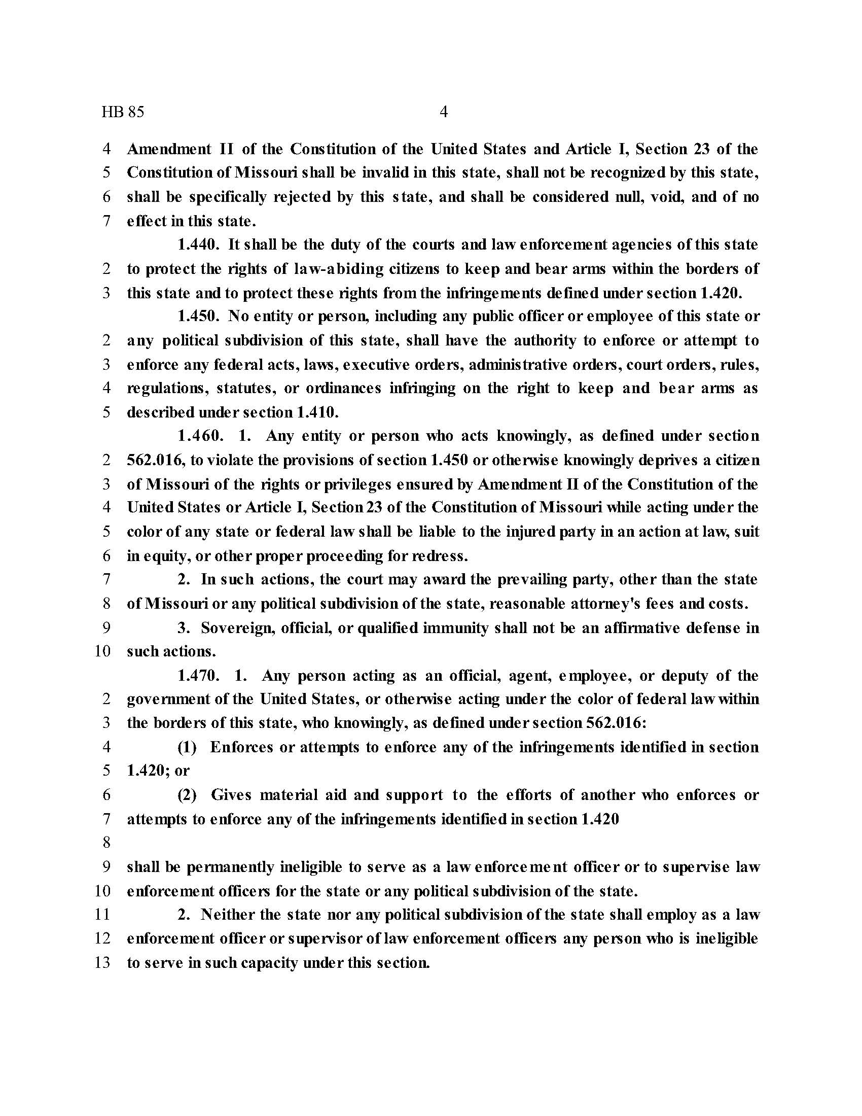 Missouri Second Amendment Preservation Act Page 4