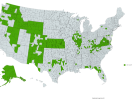American Sanctuary Counties Map