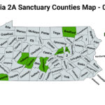 Pennsylvania Second Amendment Sanctuary State Map