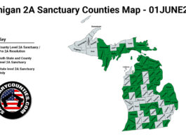 Michigan Second Amendment Sanctuary Updated Map June 01 2021