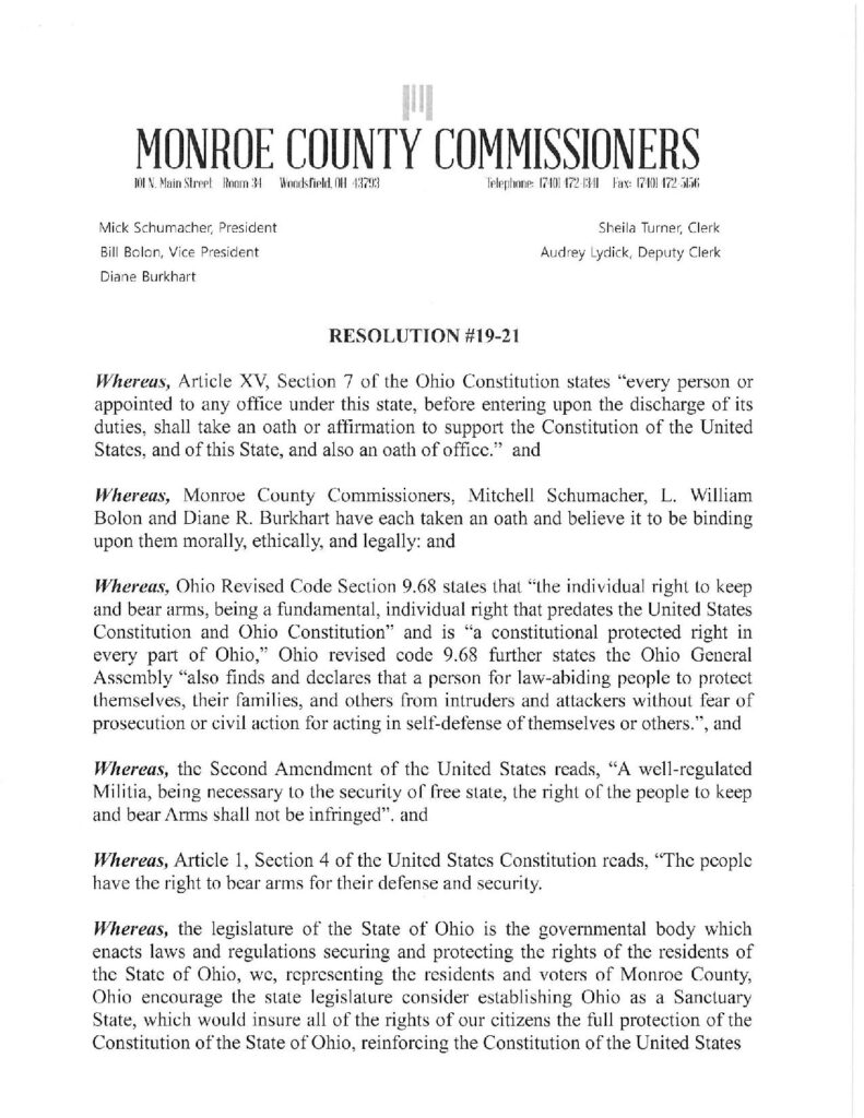 Monroe County Ohio Page 1